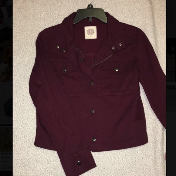 NWT - SO Maroon Jacket - Picture 3 of 5
